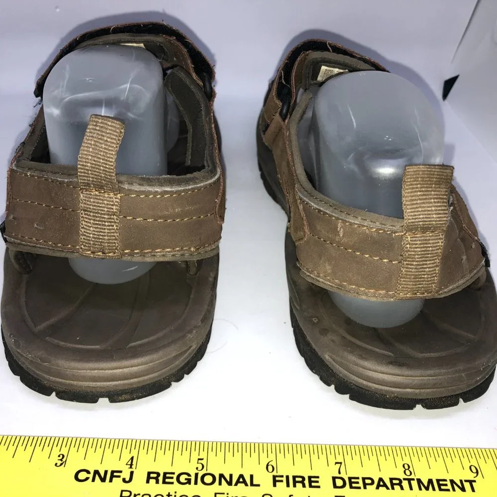 Northside Brown Sandals with Adjustable Velcro Straps Men's Size 11‎